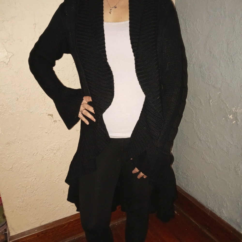 Daisy Fuentes Moda Womens Long Sweater size Medium